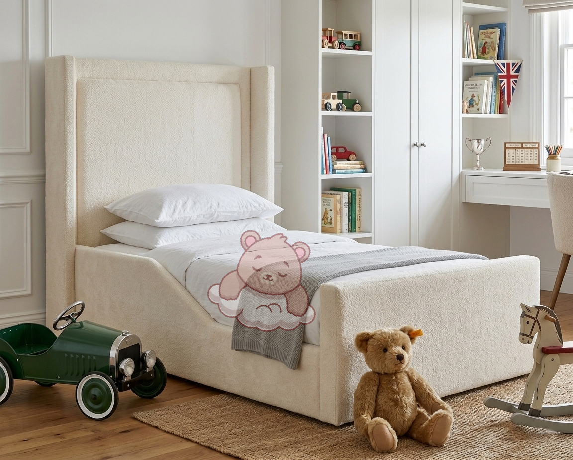 Camelot Camelot Wing Kids Bed Frame With Safety Rails - Image 1