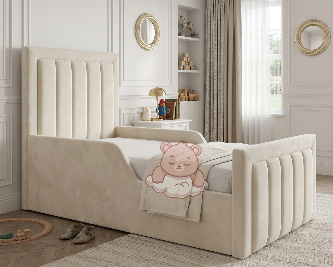 canterbury Eden Kids Bed Frame With Safety Side Rails - Image 1