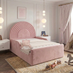 Luna Kids Bed Frame With Ottoman Storage & Mattress Options