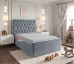 Safari Space Kids Bed Frame With Ottoman Storage & Mattress Options - Image 2