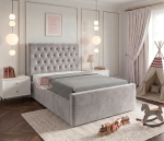 Safari Space Kids Bed Frame With Ottoman Storage & Mattress Options