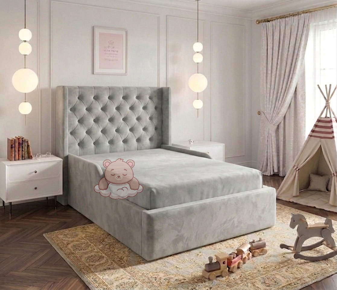 stella wing Stella Wing Chester Kids Bed Frame With Storage & mattress Options - Image 1