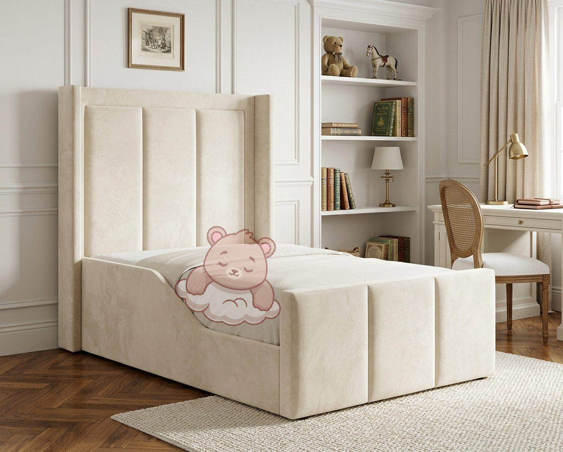 windsor wing Waldorf Wing Kids Bed Frame With Safety Side Rails - Image 1